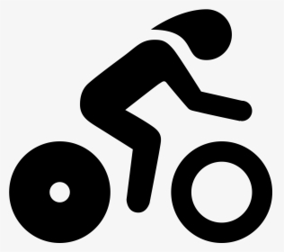Cyclist Icon Download Png And Vector - Time Trial Bike Icon, Transparent Png, Transparent PNG
