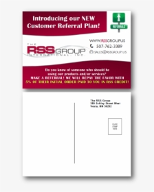 Postcard Design By Standout Design For The Rss Group - Paper Product, HD Png Download, Transparent PNG