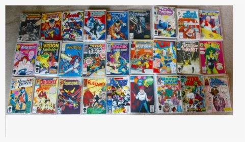 Marvel Comic Book Collection , Png Download - Comic Book, Transparent Png, Transparent PNG
