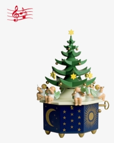 Music Box Christmas Tree - Wendt Kuhn Music Boxes, HD Png Download, Transparent PNG