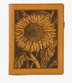 Leather Composition Notebook Cover - Leather Sunflower Cases, HD Png Download, Transparent PNG