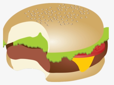 Burger Bite Clipart, HD Png Download, Transparent PNG