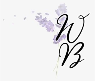 Wb Flower - Calligraphy, HD Png Download, Transparent PNG