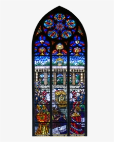 Gothic Stained Glass Window, HD Png Download, Transparent PNG