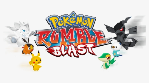 Pokemon Rumble Blast Header - Pokémon Rumble Blast, HD Png Download, Transparent PNG