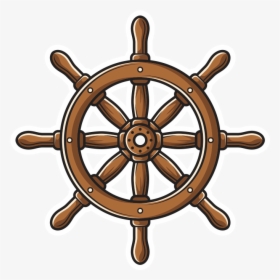 Transparent Ship Wheel Png - Emblem, Png Download, Transparent PNG