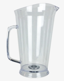 60oz Clear Bottoms Up Pitcher - Beer Glass, HD Png Download, Transparent PNG