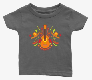 Chili Tex Mex Acoustic Guitar Infant T-shirt - T-shirt, HD Png Download, Transparent PNG