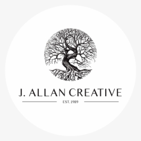 Allan Creative Logo With Text Circle - Tattoo, HD Png Download, Transparent PNG