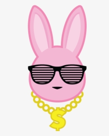 Bunny Icon Alts-10 - Transparent Png Pink Bunny Shades, Png Download, Transparent PNG