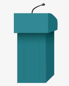 Speech Podium Clipart Banner Black And White Library - Transparent Background Podium Clipart, HD Png Download, Transparent PNG