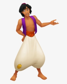 Aladdin Showing Something - Aladdin Kingdom Hearts, HD Png Download, Transparent PNG