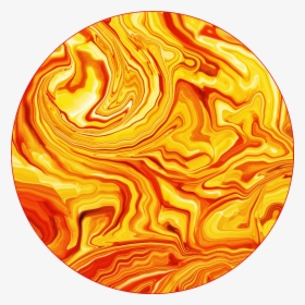 Yellow Red Fire Dragon Gold Brilliant Flame Hot Water - Circle, HD Png Download, Transparent PNG