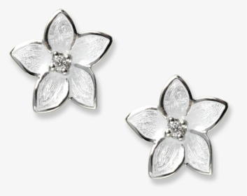 Nicole Barr Designs Sterling Silver Stephanotis Floral - Body Jewelry, HD Png Download, Transparent PNG