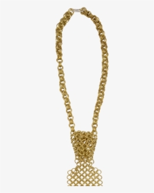 Brass Chainmail Tie - Chain, HD Png Download, Transparent PNG