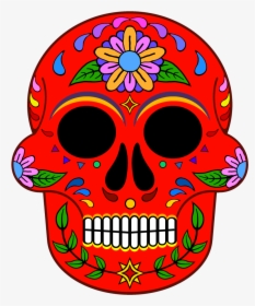 Day Of The Dead 1000 X 1000 Png Transparent - Skull, Png Download, Transparent PNG