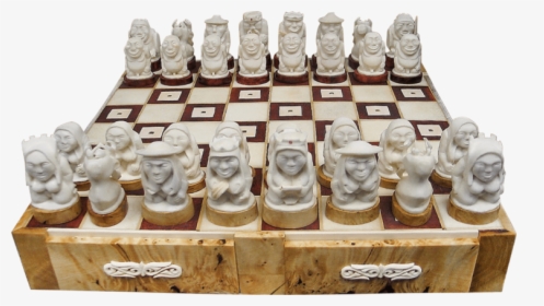 Chess Set Of Bone Sergey Popov - Original Chess Set, HD Png Download, Transparent PNG