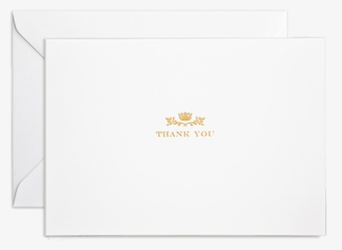 Thank You Card Gold - Envelope, HD Png Download, Transparent PNG