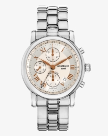Star Gmt Chronograph Stainless Steel Automatic - Analog Watch, HD Png Download, Transparent PNG