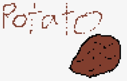 Potatoes Are Yummy - Pixel Art Gradient, HD Png Download, Transparent PNG
