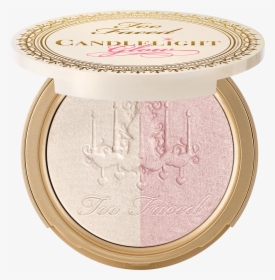 Candlelight Glow Powder- Rosy Glow - Iluminador Too Faced Candlelight Glow, HD Png Download, Transparent PNG