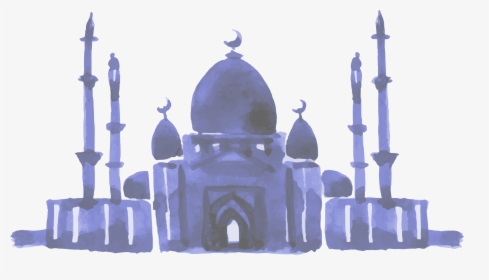 Svg Royalty Free Hand Painted Islamic Architecture - New Year Wishes In Islamic Way, HD Png Download, Transparent PNG