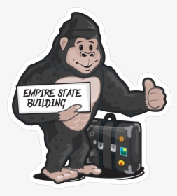 Gorilla   Class Lazyload Lazyload Mirage Featured Image - Cartoon, HD Png Download, Transparent PNG
