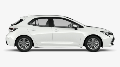 Pure White New Toyota Corolla Hatchback - Toyota Corolla Hybrid Pearl White, HD Png Download, Transparent PNG