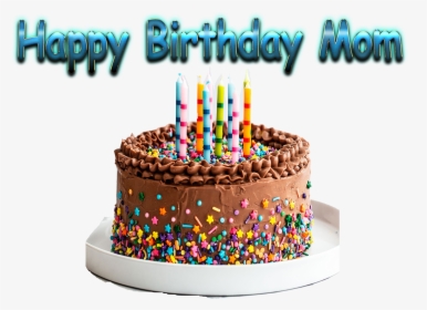 Happy Birthday Mom Png Free Pic - Birthday Cake, Transparent Png, Transparent PNG