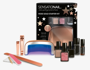 Sensationail Limited Edition Rose Gold Kit - Sensationail All Stars Rose Gold Gel Polish Starter, HD Png Download, Transparent PNG