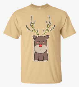 Kawaii Christmas Reindeer T-shirt - Space Force Joe Rogan T Shirt, HD Png Download, Transparent PNG