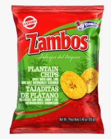 Zambos Plantain Chips Spicy With Chili, HD Png Download, Transparent PNG