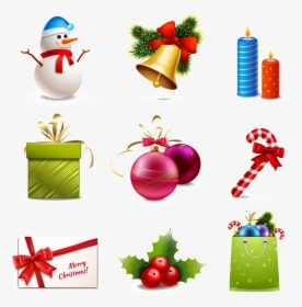 Adornos De Navidad Todo Tipo De Regalo Transparente - Aesthetic Christmas Decor Sticker, HD Png Download, Transparent PNG