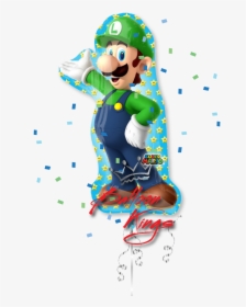 Luigi - Ballon Luigi, HD Png Download, Transparent PNG