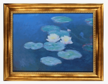 Monet Paintings Lily Pads, HD Png Download, Transparent PNG