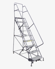Rolling Step Ladder Safety Osha, HD Png Download, Transparent PNG