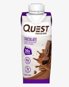Quest Protein Shake Chocolate, HD Png Download, Transparent PNG