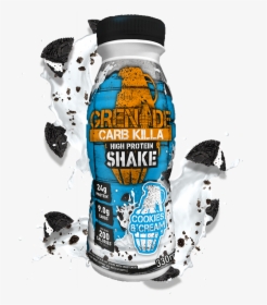 Cookies Cream Shake - Grenade Cookies And Cream, HD Png Download, Transparent PNG