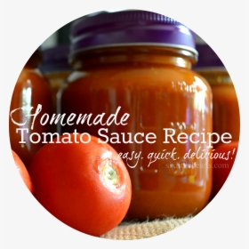 Homemade Tomato Sauce Recipe - Plum Tomato, HD Png Download, Transparent PNG