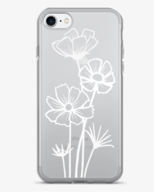 Pc123 White Cosmos 7 Mockup Back Iphone-7 - Mobile Phone Case, HD Png Download, Transparent PNG