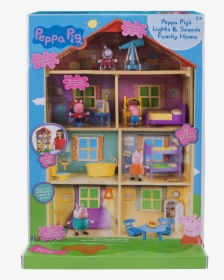 Peppa Pig Lights And Sounds Family Home, HD Png Download, Transparent PNG