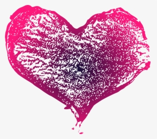 Grunge Heart 2 - Heart, HD Png Download, Transparent PNG