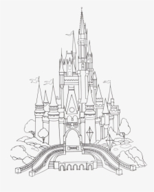 Stupid Bullshit Transparent Disney Castle Cinderella - Printable Castle Coloring Pages, HD Png Download, Transparent PNG