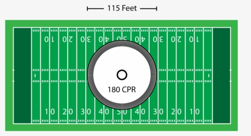 Disk On Football Field - Circle, HD Png Download, Transparent PNG