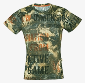 2112643380000 11880 1 X Jagd Print T Shirt Herren Demorphing - Active Shirt, HD Png Download, Transparent PNG