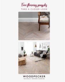 Take A Closer Look And Discover Your Dream Wood Floor - Grey Lounge With Wood Floors, HD Png Download, Transparent PNG