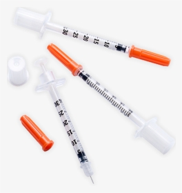 Bd Ultra-fine Ii Insulin Syringe With Needle - Insulin Syringe, HD Png Download, Transparent PNG