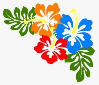 Keanu S Hibiscus Svg Clip Arts - Transparent Hawaiian Flowers Clipart, HD  Png Download , Transparent Png Image - PNGitem