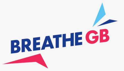Breathegb Blue On White Rgb - Graphic Design, HD Png Download, Transparent PNG
