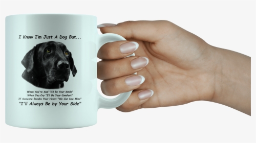Black Labrador Retriever, Black Lab, White 11oz Mug - Labrador Retriever, HD Png Download, Transparent PNG